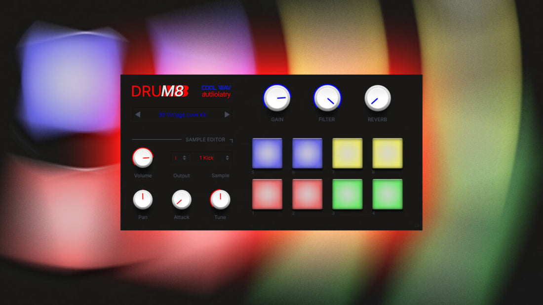 Drum8 Free Virtual Instrument Now Compatible With Newest macOS