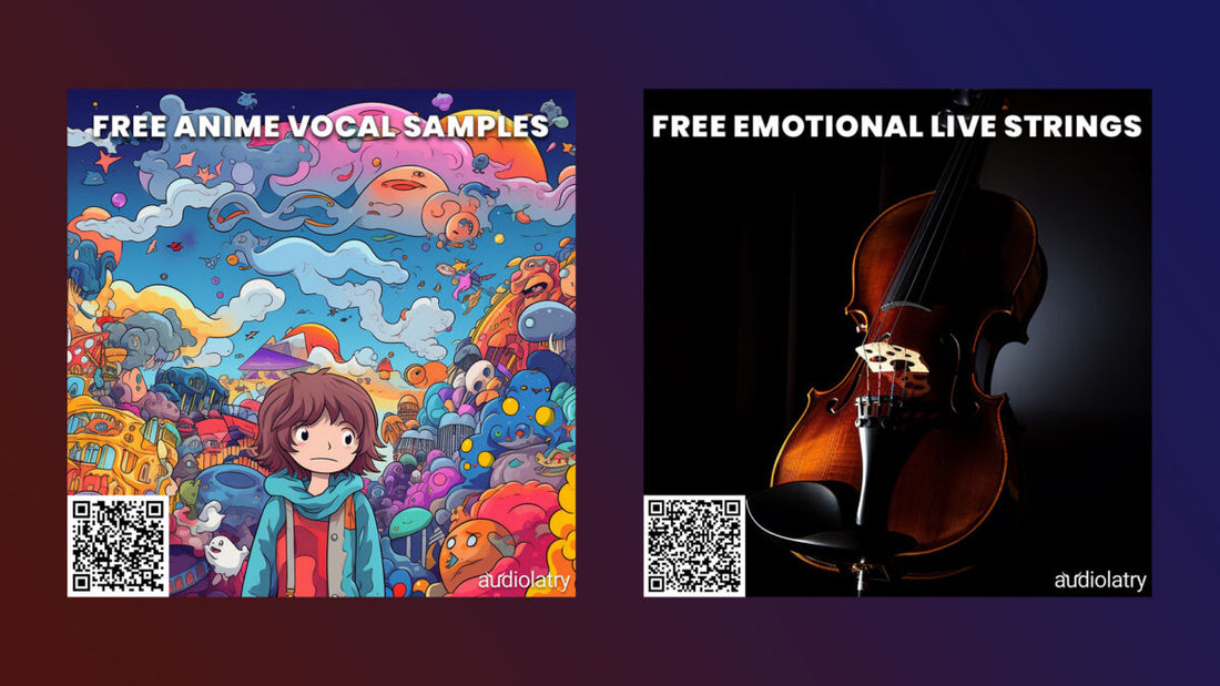 "Anime Vocals" and "Emotional Live Strings" Sample Packs Are Now FREE!