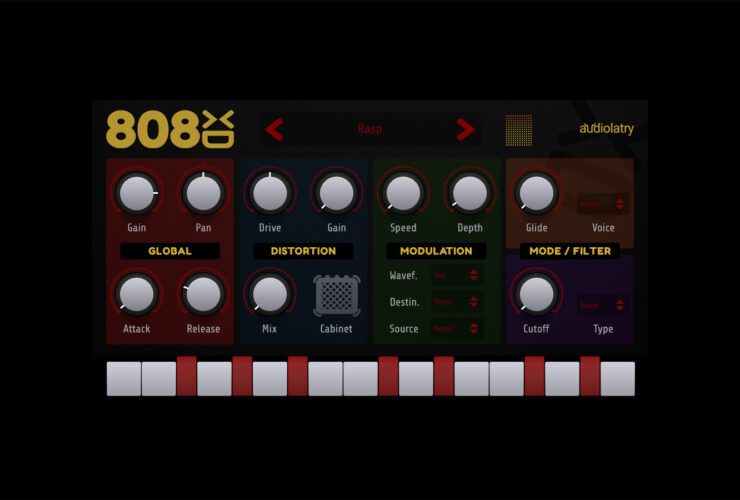 Free 808 Bass Plugin 808XD