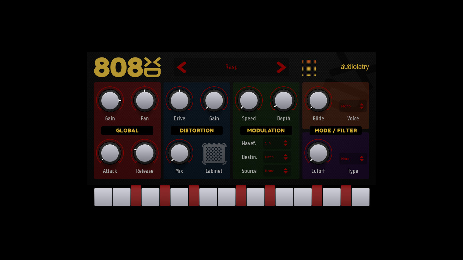 Free 808 Bass Plugin 808XD