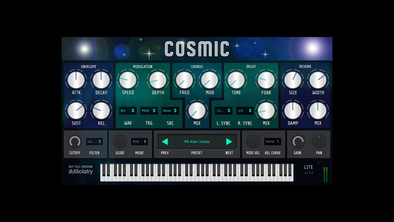 Cosmic Lite Free Demo Version