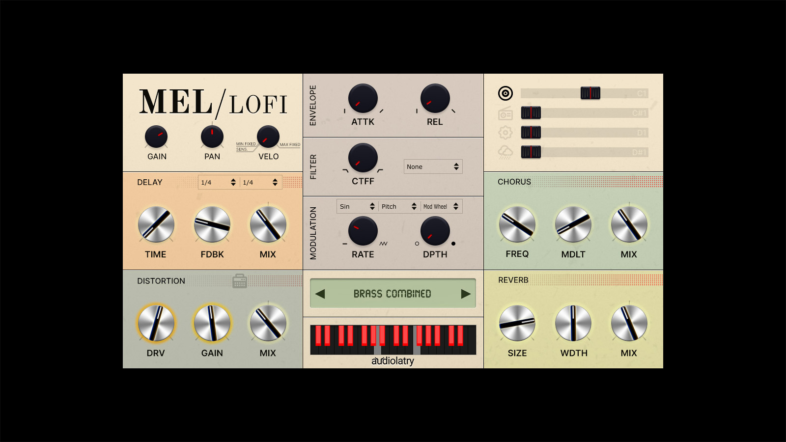 Free Mellotron Plugin Emulation Mel-Lofi