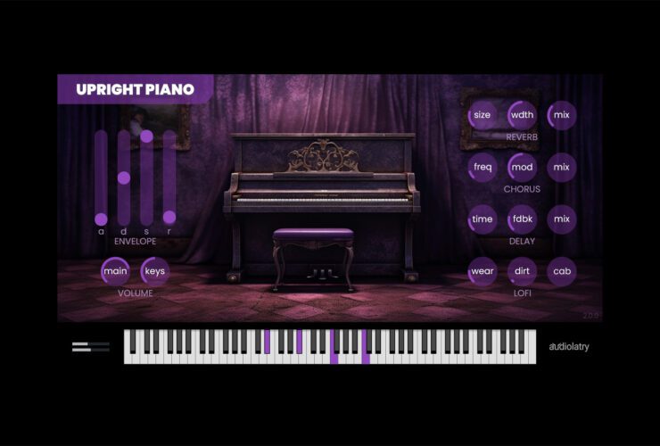 Free Lofi Piano Plugin Upright Piano