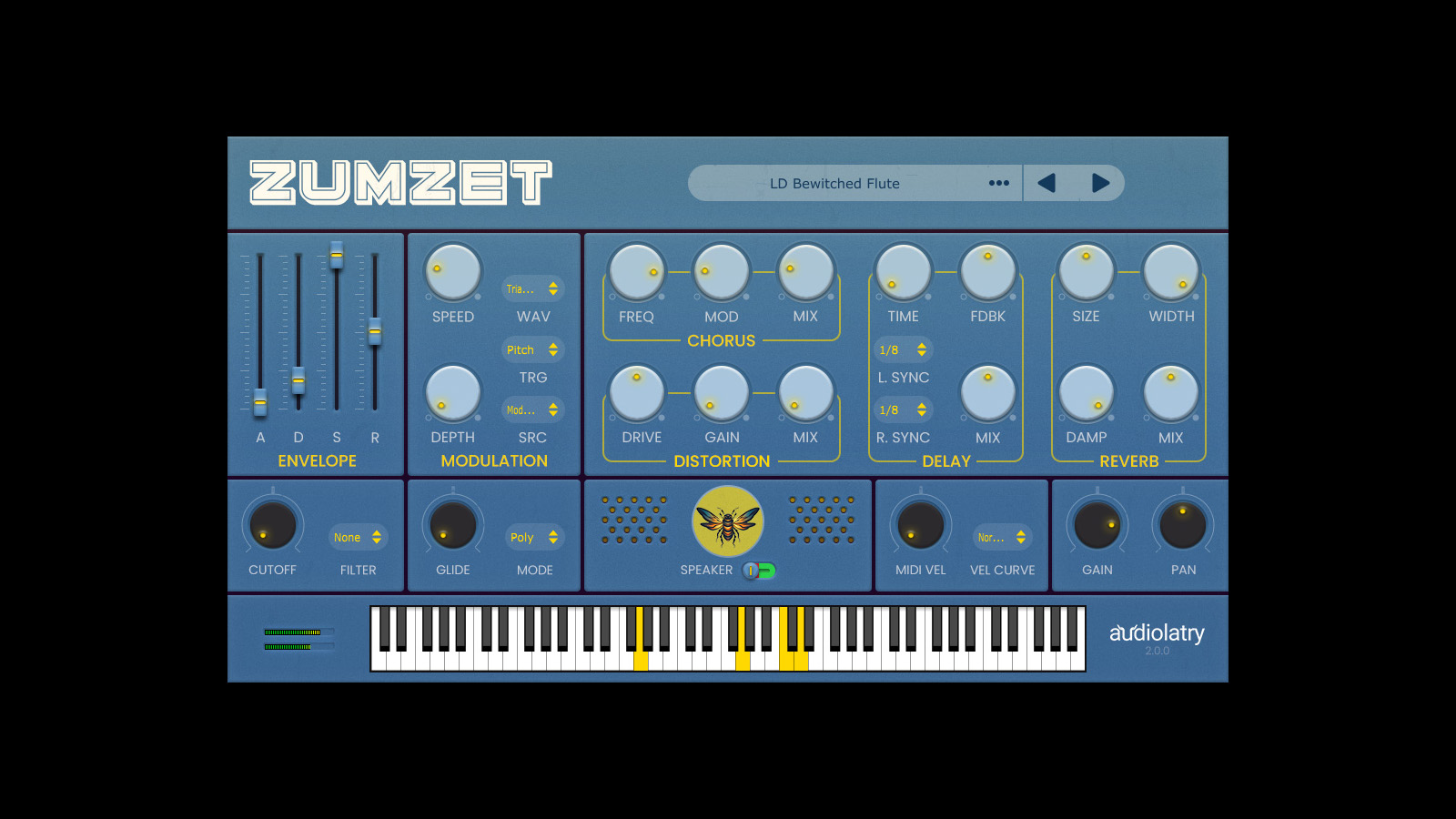 Zumzet Lofi Virtual Instrument