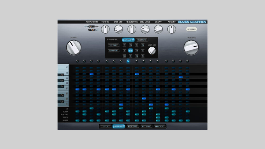 Free BassMatrix TB-303 Clone