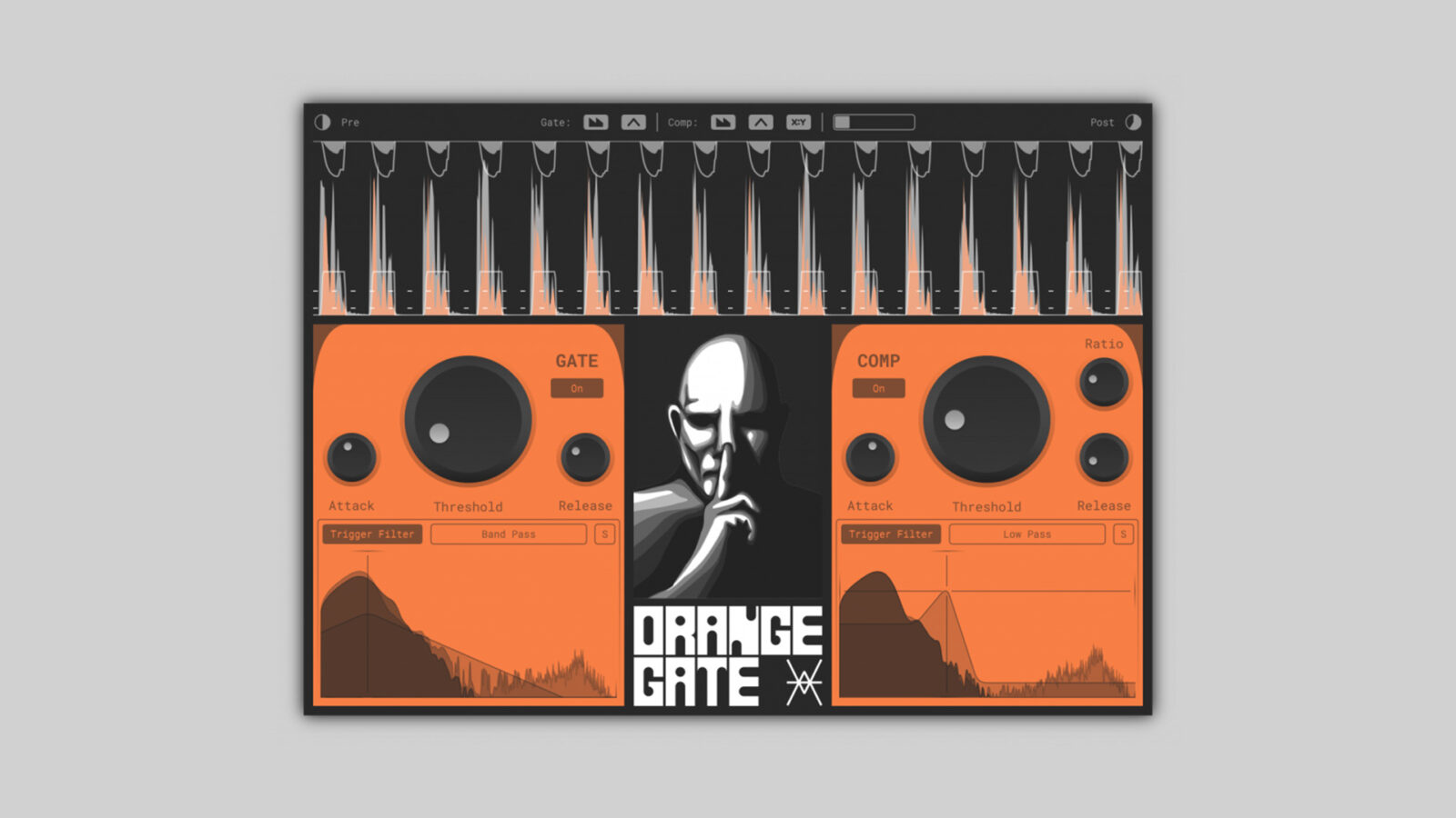 Orange Gate Free Gating & Compressor Plugin