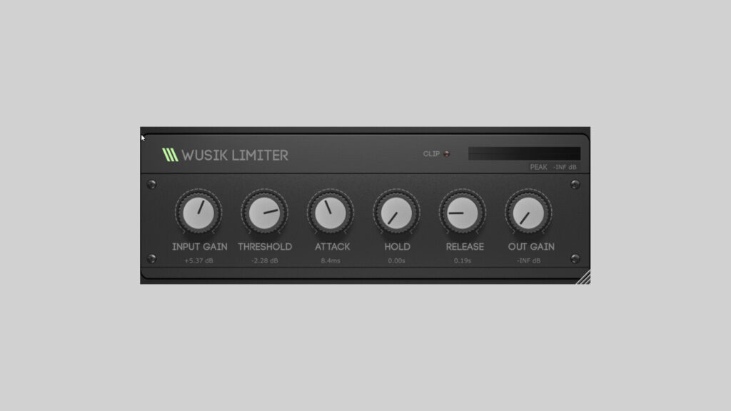 Wusik Offers Limiter Plugin Free for a Limited Time