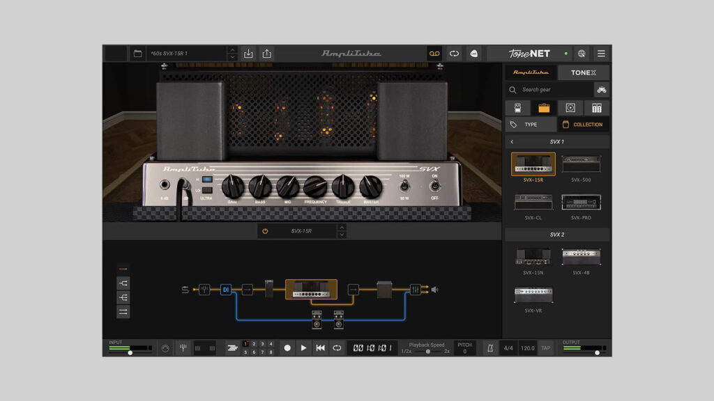 AmpliTube SVX by IK Multimedia Available for Free for a Limited Time