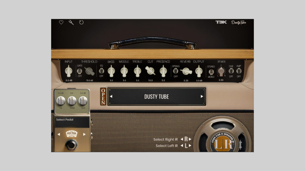Dusty Tube Free Amp Simulator Plugin