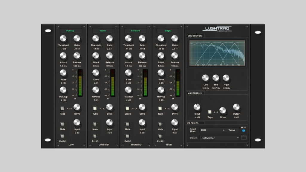 Lushtraq Free Multiband Compressor Plugin