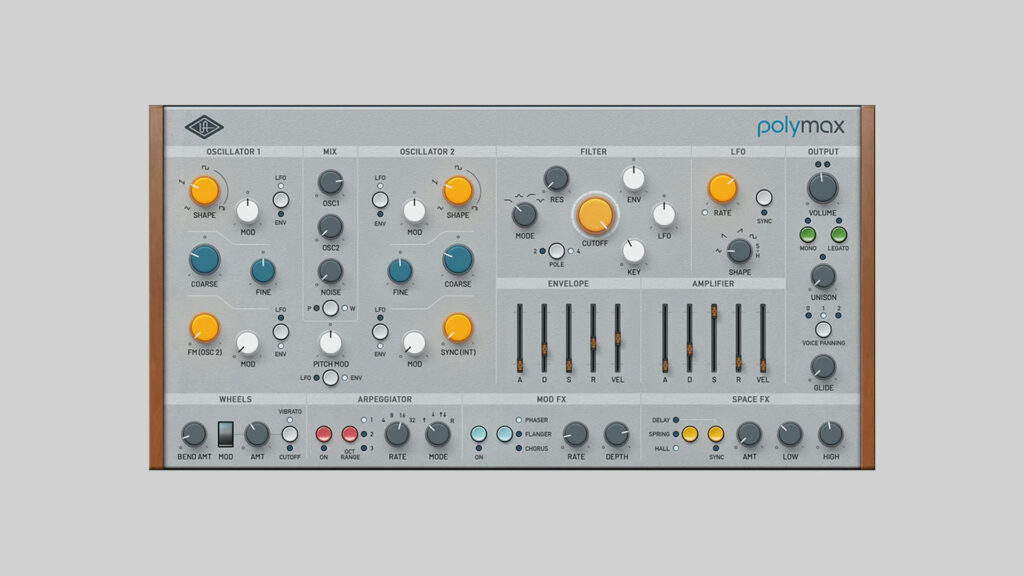 Universal Audio Offers PolyMAX Synth for Free for a Limited Time