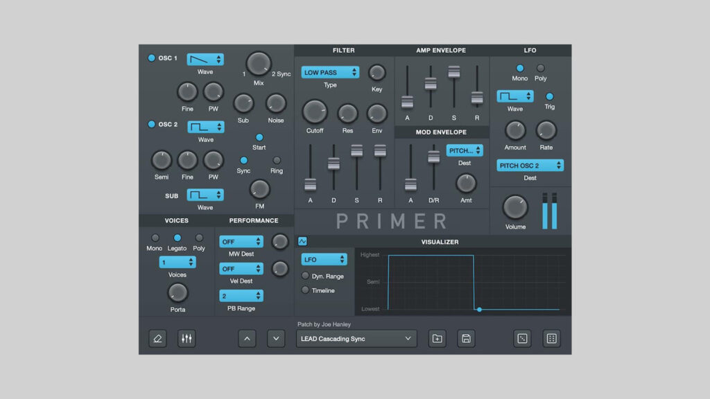 Audible Genius Releases Primer Synth 2 as a Free Download