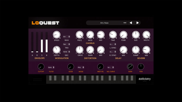 Loquest Free Lofi Plugin: LoQuest
