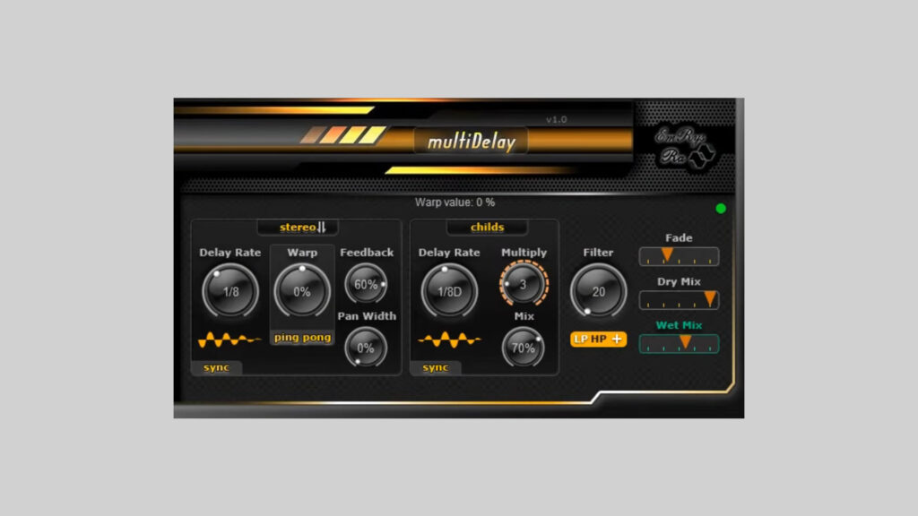 multiDelay Free Creative Delay Plugin