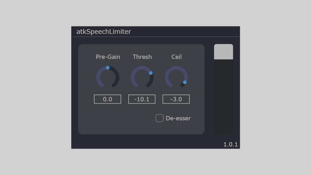 atkSpeechLimiter Free Voice-Focused Limiter Plugin