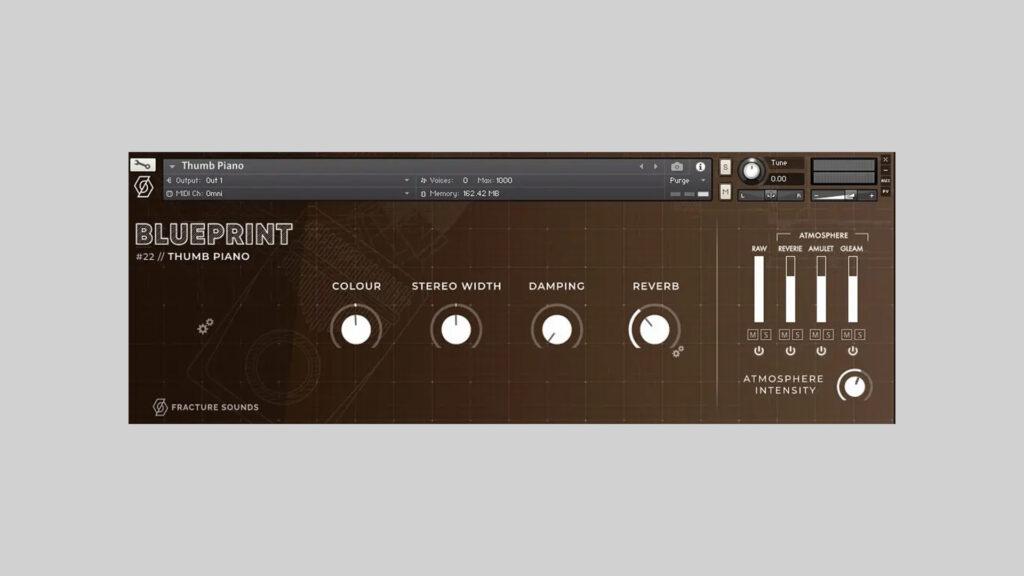 Blueprint Thumb Piano Free Cinematic Kontakt Library