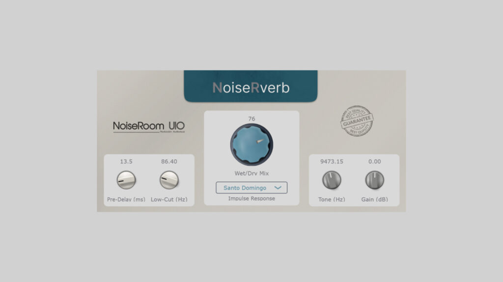NoiseRverb Free Convolution Reverb Plugin