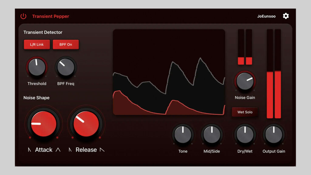 Transient Pepper Free Transient‑Synced Noise Plugin