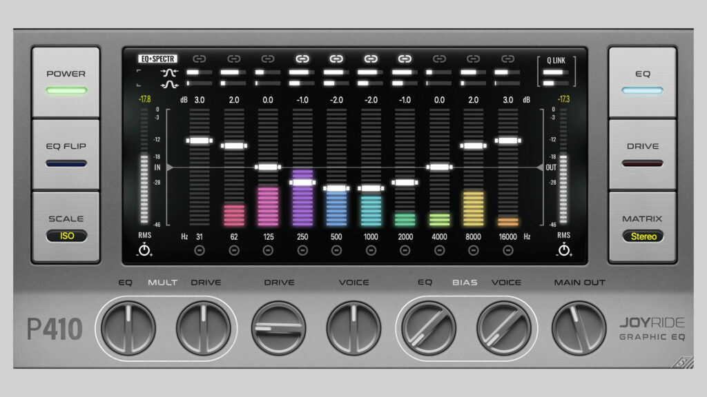 P410 Joyride Graphic Equalizer Plugin