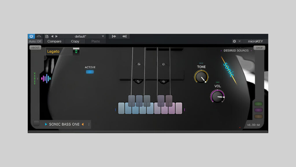 Sonic Bass ONE Free Electric Bass Plugin