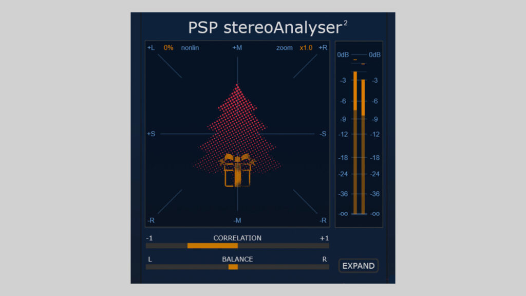 PSP stereoAnalyser2 Free Metering Plugin