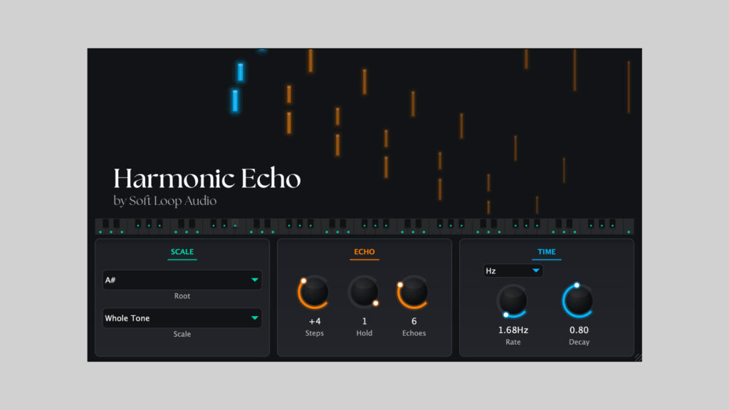 Soft Loop Audio Releases Harmonic Echo Free Generative MIDI Delay Plugin (Beta) Harmonic Echo Free Generative MIDI Delay Plugin (Beta)