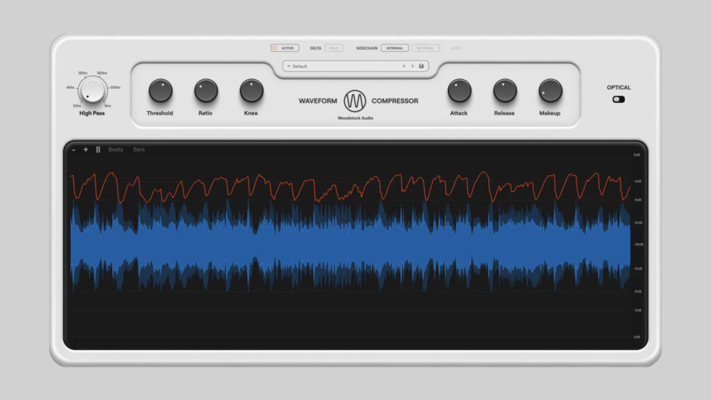 Woodstock Audio Releases Free Waveform Compressor Plugin Free Waveform Compressor Plugin