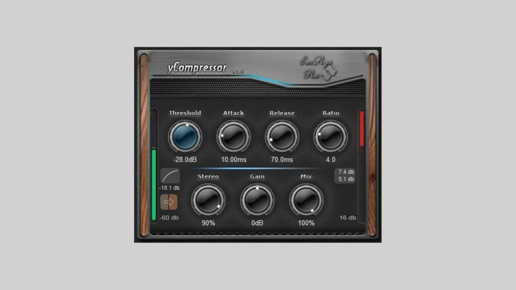 SaschArt Releases yCompressor – Free Essential Compression Plugin yCompressor - Free Essential Compression Plugin