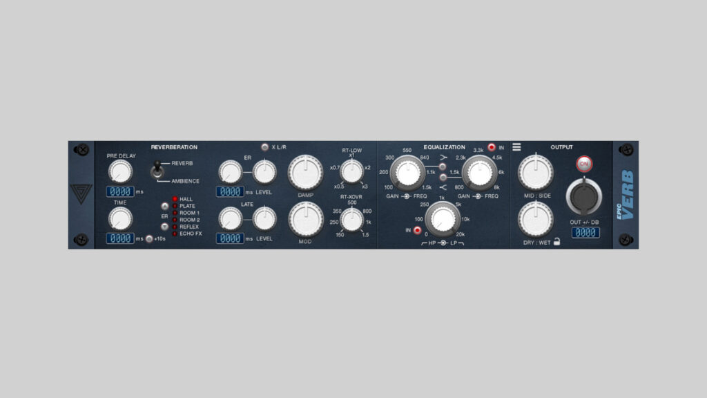 Variety of Sound Releases epicVerb mkII Free Reverb VST Plugin epicVerb mkII Free Reverb VST Plugin